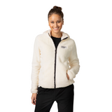 Women's Teddy Fleece Jacket - White