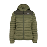 Women's Ultra Light Down Jacket - Olive / Dark Green
