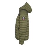 Women's Ultra Light Down Jacket - Olive / Dark Green