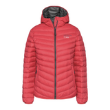 Women's Ultra Light Down Jacket - Raspberry Red