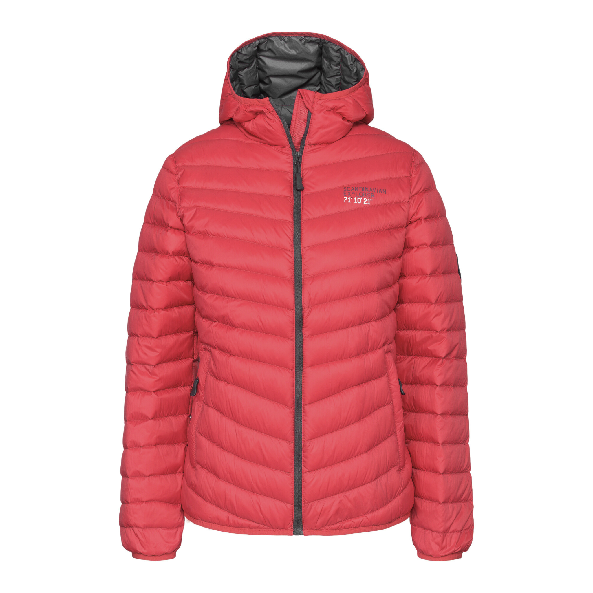 Women's Raspberry Jacket Women's Ultra Light Down Jacket - Raspberry Red – Scandinavian North