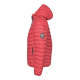 Women's Ultra Light Down Jacket - Raspberry Red