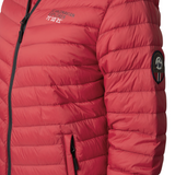 Women's Ultra Light Down Jacket - Raspberry Red