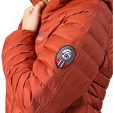 Women's Ultra Light Down Jacket - Rust Red