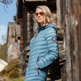 Women's Ultra Light Down Parka - Blue