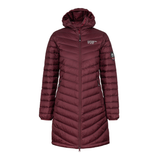 Women's Ultra Light Down Parka - Burgundy