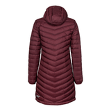 Women's Ultra Light Down Parka - Burgundy