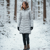 Women's Winter Down Parka - Beige