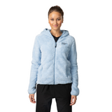 Women's Teddy Fleece Jacket - Light Blue