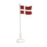 Wood Table Flag - Denmark