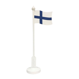 Wood Table Flag - Finland