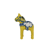 Wool Dala Horse - Yellow