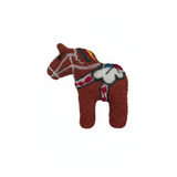 Wool Dala Horse - Red