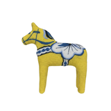 Wool Dala Horse - Yellow