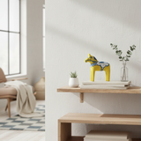 Wool Dala Horse - Yellow