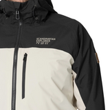 Waterproof Windbreaker - Beige / Black