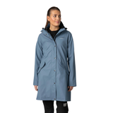 Women's Scandinavian Raincoat - Blue