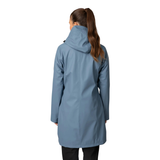 Women's Scandinavian Raincoat - Blue