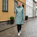 Women's Scandinavian Raincoat - Light Green