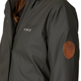 Women's Scandinavian Raincoat - Olive