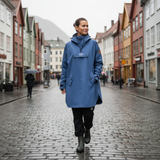 Women's Rain Poncho - Blue