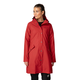 Women's Scandinavian Raincoat - Red