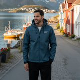 3 Layer Softshell Jacket - Petrol Blue
