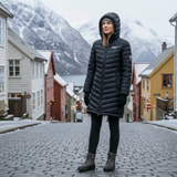 Women's Ultra Light Down Parka - Black