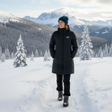 Women's Ultra Light Down Parka - Black