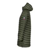 Women's Ultra Light Down Parka - Dark Green