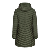 Women's Ultra Light Down Parka - Dark Green
