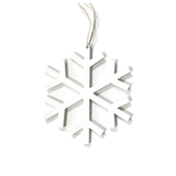 Snowflake Wooden Ornament