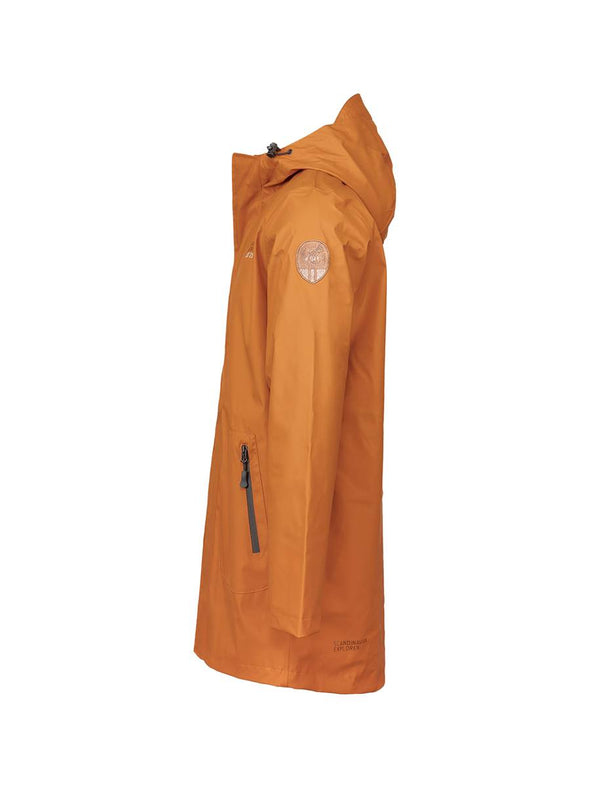 Rain Coat - Unisex - Rusty Orange