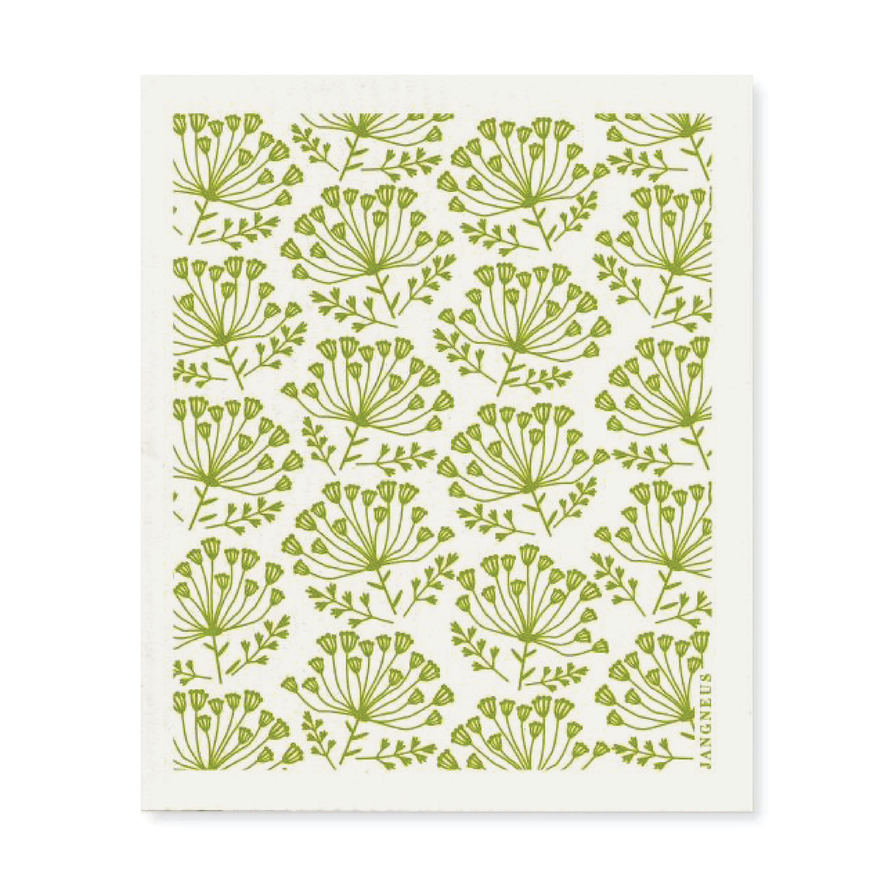 amazing swedish dishcloth green dill by jangneus