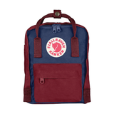 Royal Blue - Ox Red Mini Kanken Backpack