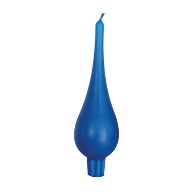 Drop Candle - Medium Blue