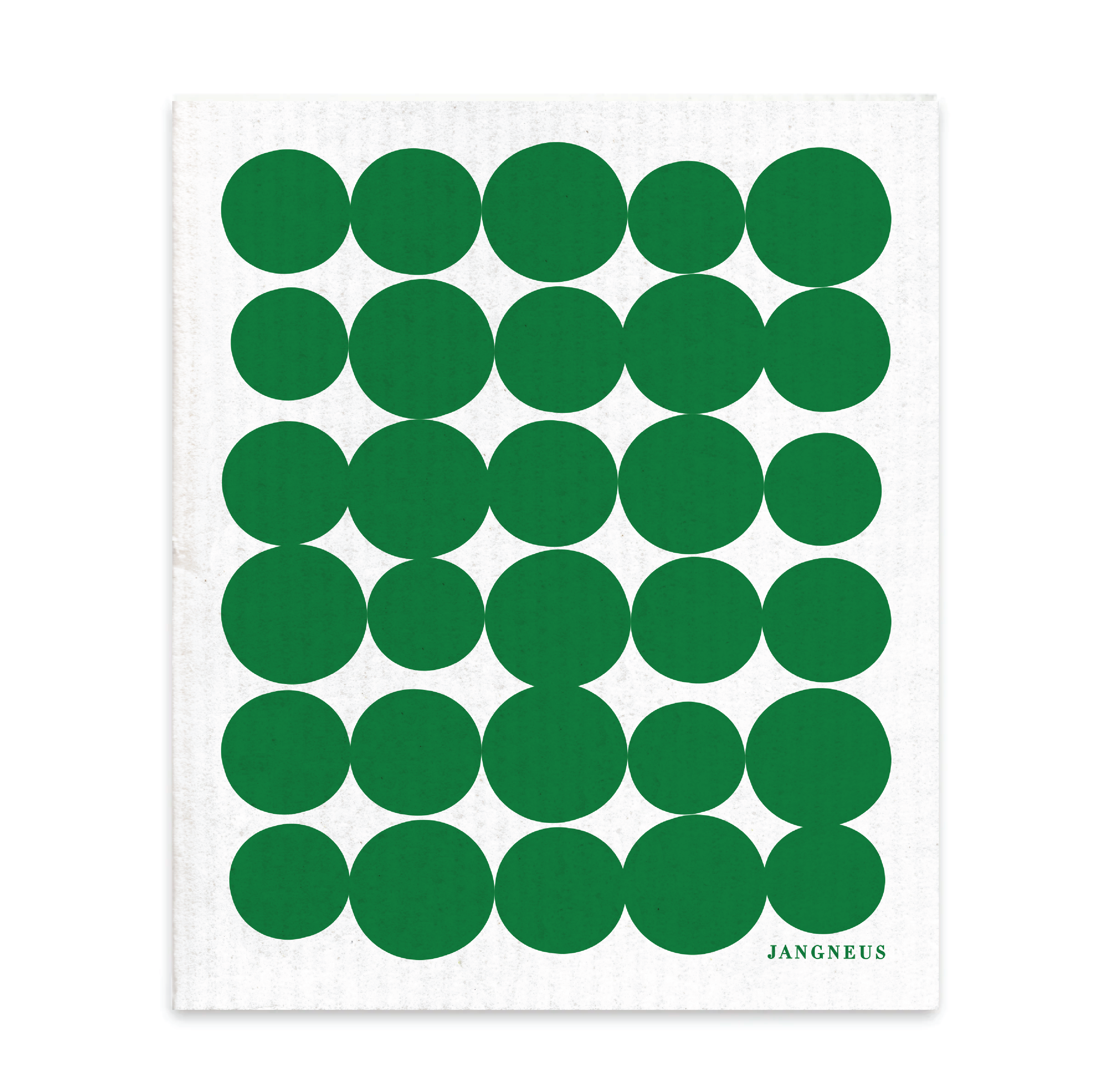 amazing swedish dishcloth green spots by jangneus