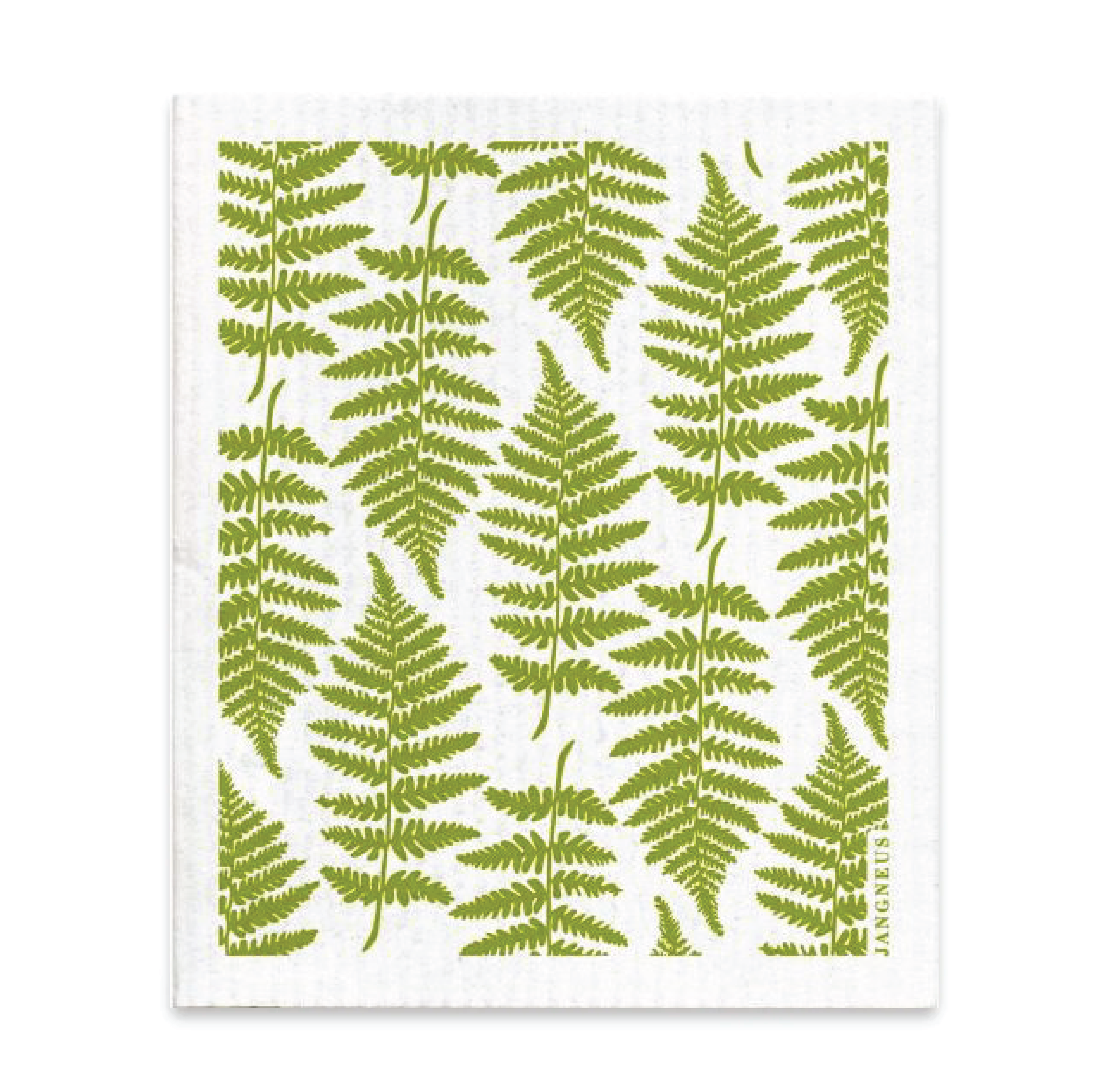 amazing swedish dishcloth green fern