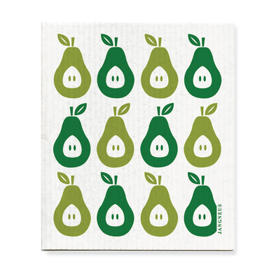 12 Green Pears - The Amazing Swedish Dishcloth
