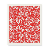 Scandi Bloom Red - The Amazing Swedish Dishcloth