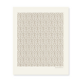amazing swedish dishcloth grey leaves by jangneus