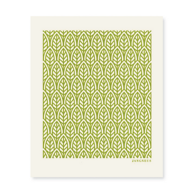 Leaves - Green - The Amazing Swedish Dish Cloth