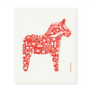 Dala Horse - Red - The Amazing Swedish Dishcloth