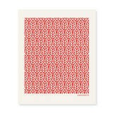 amazing swedish dishcloth red leaves by jangneus