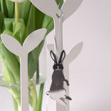 Rabbit Ornament - Silver