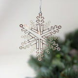 Snow Star Ornament