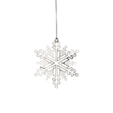 Snow Star Ornament