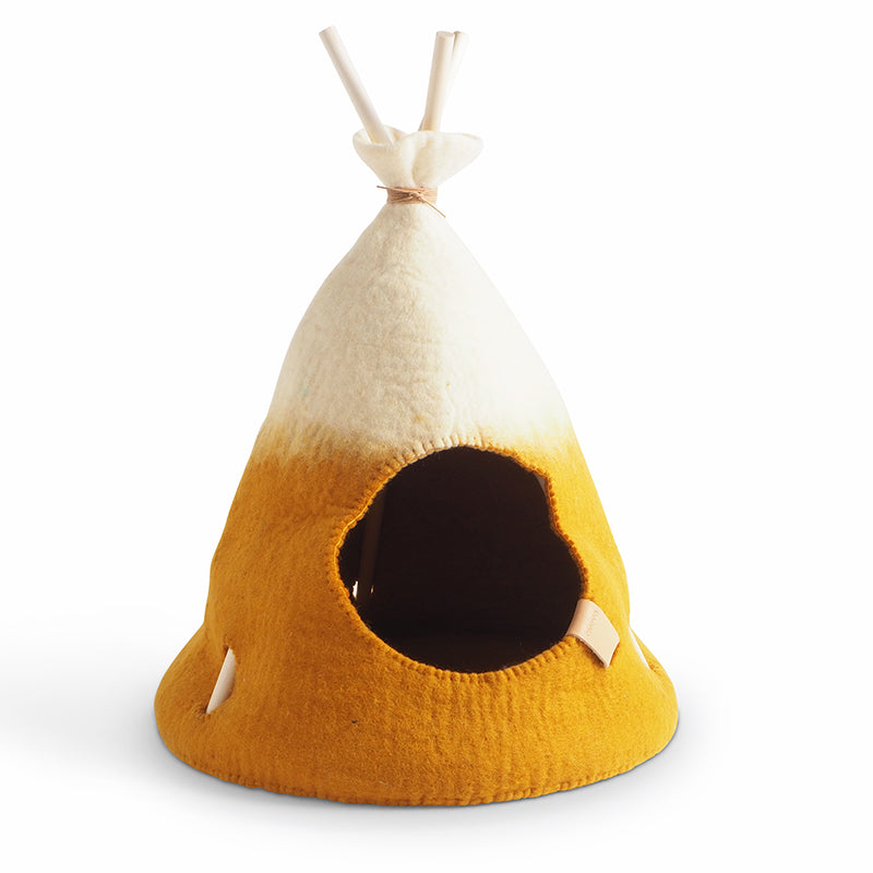 Felted Wool Pet Tipi