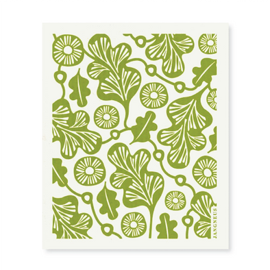 Green Oak Leaf - The Amazing Swedish Dishcloth