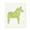 Dala Horse - Green - The Amazing Swedish Dish Cloth